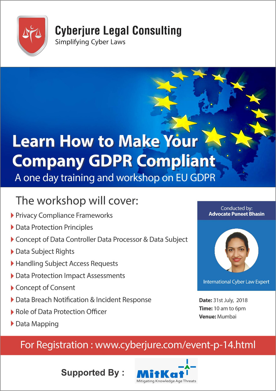 Learn how to make your company GDPR Compliant